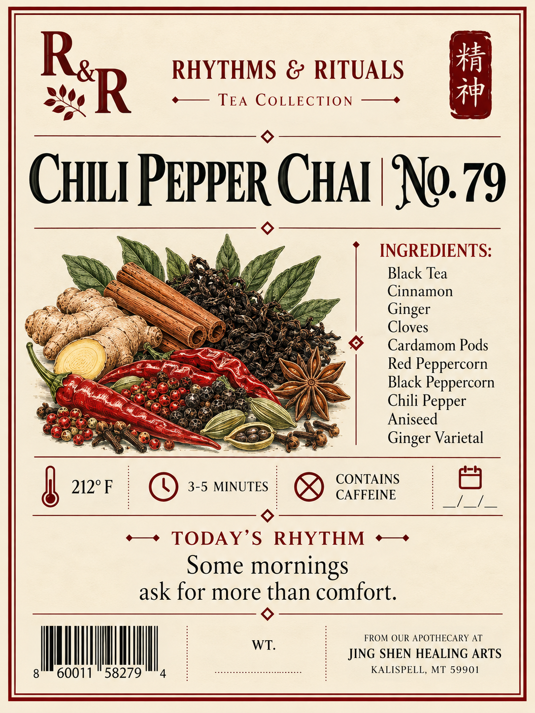 Chili Pepper Chai | No. 79