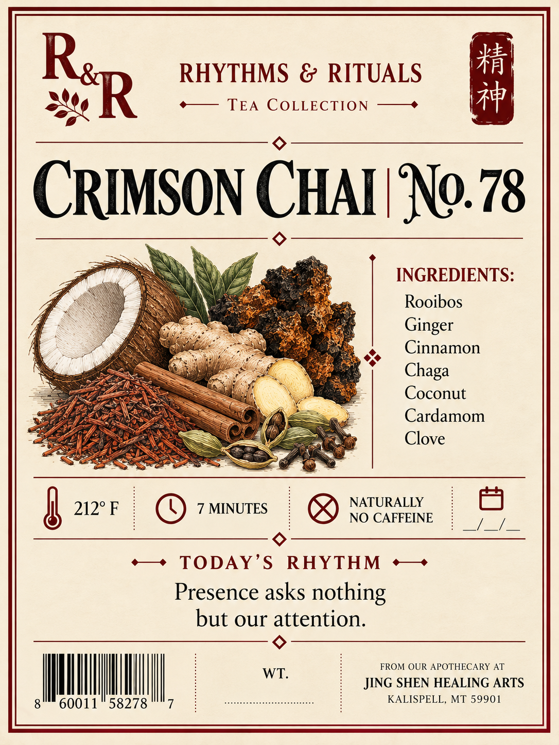 Crimson Chai | No. 78