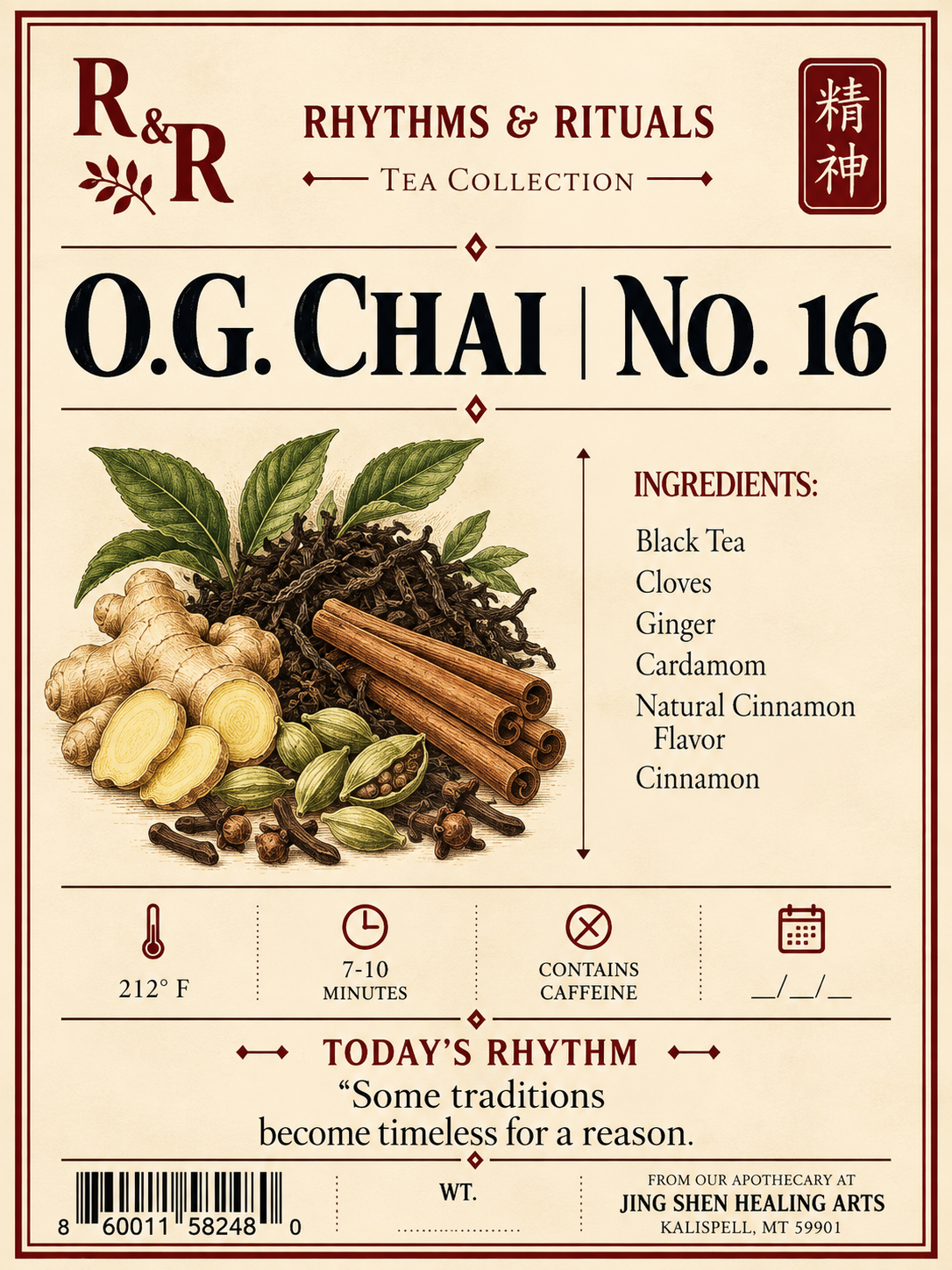 O.G. Masala Chai | No. 16